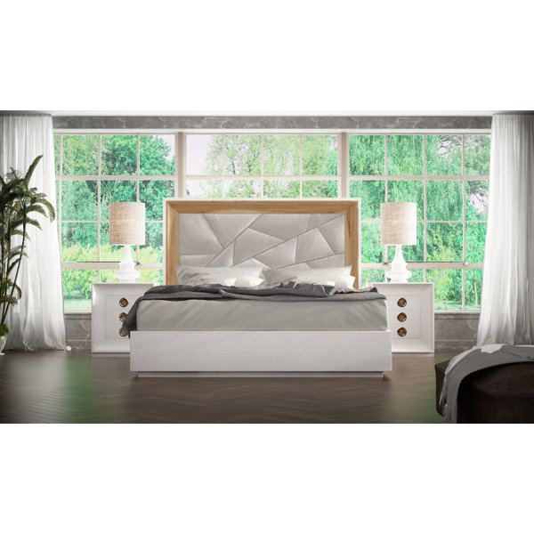 Hispania Home London Bedor99 Bedroom Set 3 Pieces Wayfair